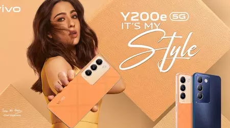 vivo Y200e 5G: 120Hz AMOLED-skærm, Snapdragon 4 Gen 2-chip og 50 MP kamera