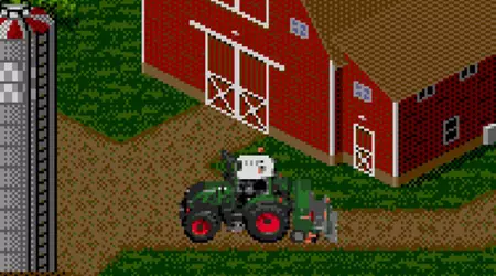 16-bit-versionen af Farming Simulator bringer spillerne tilbage til 90'erne: Giants Software studio har præsenteret en usædvanlig version af den populære simulator