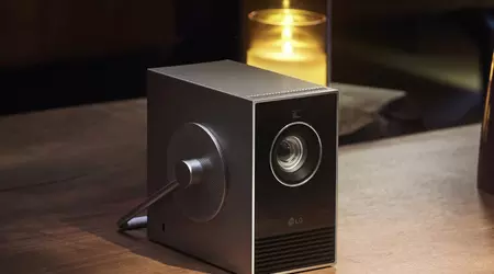LG CineBeam Qube: 120-tommers projektor med 4K-opløsning