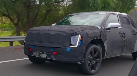 Kia el-pickup magen til EV9 spottet i Californien (video)