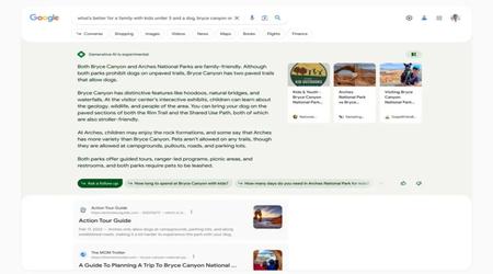 Google udvider AI-aktiverede søgeresultater til amerikanske brugere