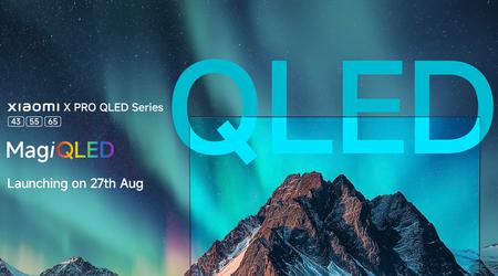 Xiaomi X Pro QLED TV-serien med skærme på op til 55 tommer får debut den 27. august