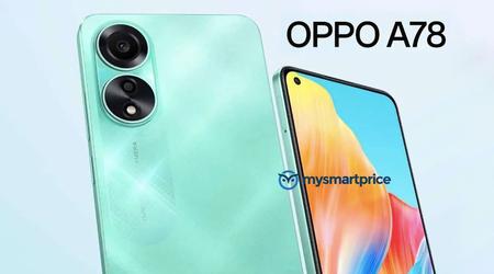 OPPO lancerer OPPO A78 4G: Billig smartphone med 90Hz AMOLED-skærm, Snapdragon 680-chip og 50MP-kamera