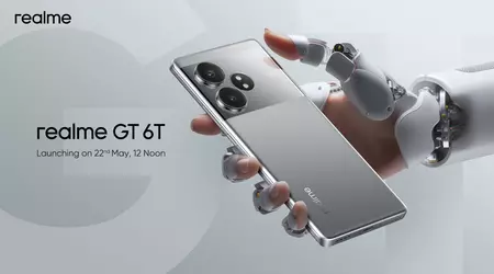 Det er officielt: realme GT 6T med 120Hz OLED-skærm, Snapdragon 7+ Gen 3-chip og 5.500 mAh batteri får debut den 22. maj.