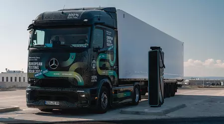 Mercedes eActros 600 elektrisk lastbil sigter mod Guinness rekord