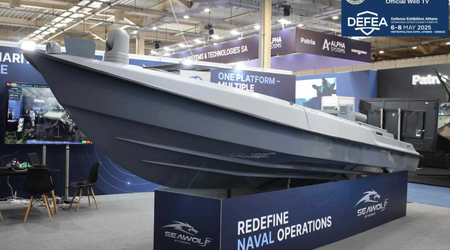 Ukrainsk overfladedrone Seawolf præsenteret i Grækenland