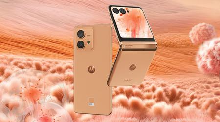 Motorola introducerer Razr 40 Ultra og Edge 40 Neo i Peach Fuzz - farven i 2024 ifølge Pantone