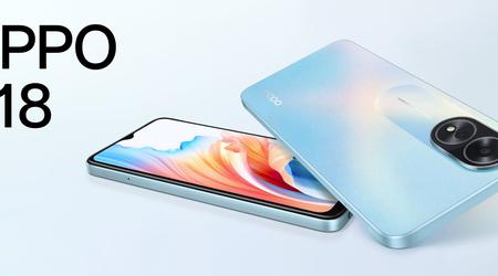 OPPO A18 er kommet til Ukraine: en budget-smartphone med en 90Hz-skærm og MediaTek Helio G85-processor til en kampagnepris