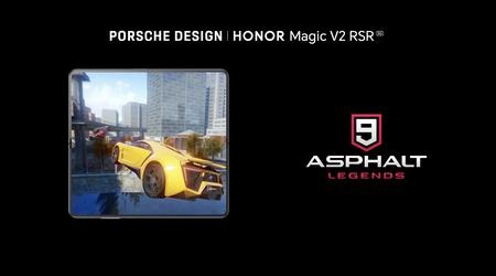 Gameloft har udgivet en særlig version af Asphalt 9 til den foldbare Porsche Design Honor Magic V2 RSR smartphone med 120fps support.