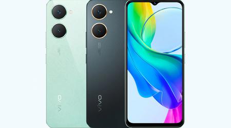 vivo Y03t: 90Hz LCD-skærm, Unisoc T612-chip, 5000mAh-batteri og IP54-beskyttelse til $78