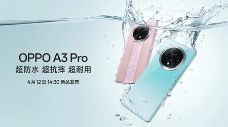 Så er det officielt: OPPO A3 Pro får sin debut den 12. april