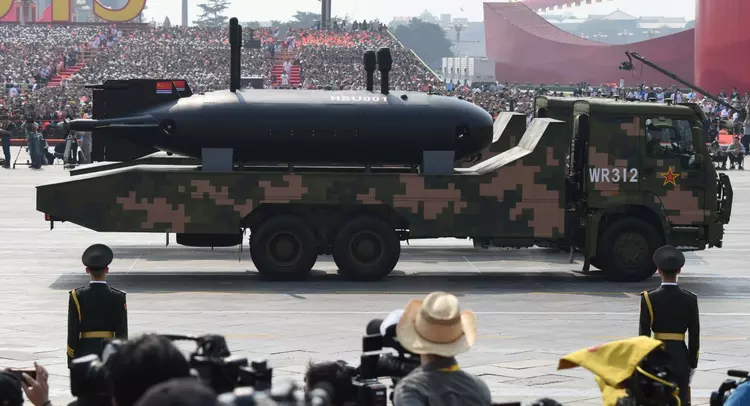 Ny undervandsdrone af ukendt type set ...