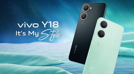 vivo Y18: en smartphone med 90Hz-skærm, IP54-vandmodstand og Android 14 til $104