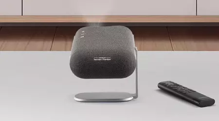 ViewSonic M1 Max - bærbar FullHD projektor med Google TV, Harman Kardon lyd og 360° rotation