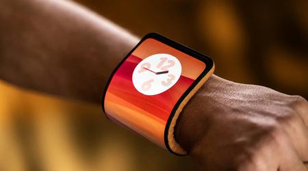 Motorola har afsløret et fleksibelt smartphone-armbånd, der kan bæres om håndleddet i stedet for et ur.