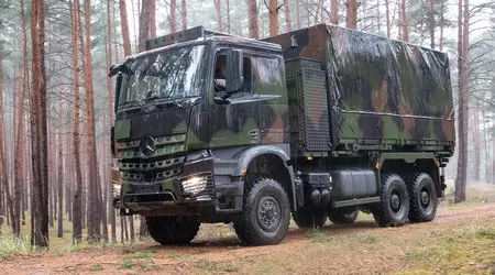 Daimler Truck har modtaget en stor ordre fra Bundeswehr for Mercedes Arocs lastbiler