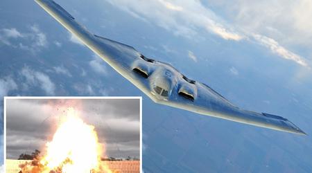 Atombombeflyet B-2 Spirit får den nyeste GBU-72/B-bombe på 2.300 kg til at ødelægge bunkere på store dybder.