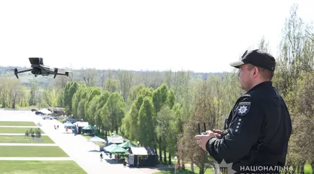 I Zaporizhzhia vil politiet patruljere byen med DJI Mavic 3 droner