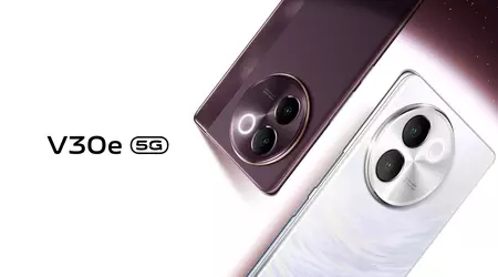vivo V30e: 120Hz AMOLED-skærm, Snapdragon 6 Gen 1-processor, 50 MP kamera og 5500 mAh batteri til $335