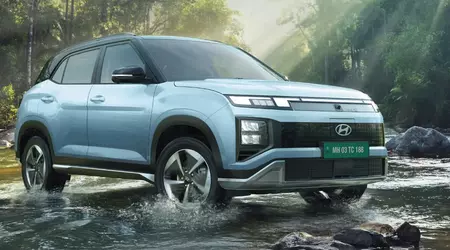 Den nye Hyundai Creta Electric crossover er blevet præsenteret i Indien med 42 kWh og 51,4 kWh batterier.