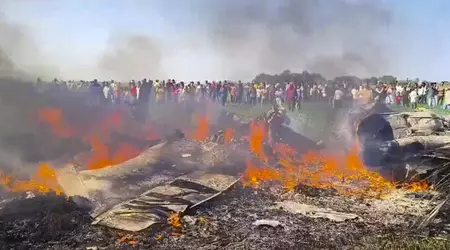 Mirage-2000-kampfly styrter ned i Indien, piloterne overlever