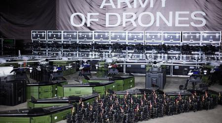 "Army of Drones" overrakte 2.000 ukrainsk-fremstillede droner til AFU