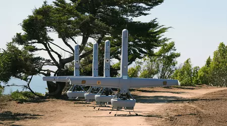 Amerikanske Shield AI præsenterede en opdateret version af dronen V-BAT med øget rækkevidde