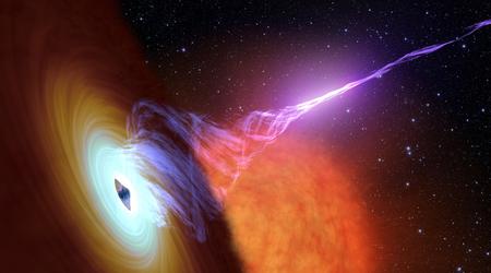 Stråler fra sorte huller kan ændre retning på samme måde som laservåbnet på Dødsstjernen