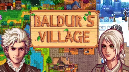 Baldur's Village er en fan-mod til Stardew Valley, der bringer karakterer fra Baldur's Gate 3 til spillet. 