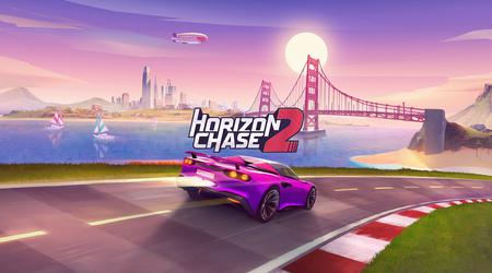 Horizon Chase 2 udvider sine horisonter: Den 30. maj bliver spillet tilgængeligt på både PlayStation- og Xbox-generationen.