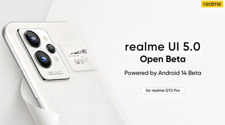 Realme GT 2 Pro har modtaget Android 14 beta med Realme UI 5.0 shell.