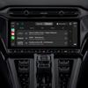 CarPlay Ultra instrumentbræt med radio miniature