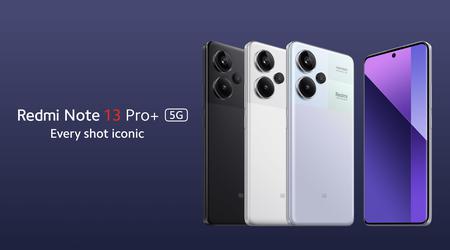 Redmi Note 13 Pro+ med 200 MP kamera, MediaTek Dimensity 7200 Ultra chip og 120W opladning er udkommet i Europa