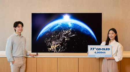 Samsung har afsløret et nyt QD-OLED-panel til tv, der har en maksimal lysstyrke på 4.000 nits.