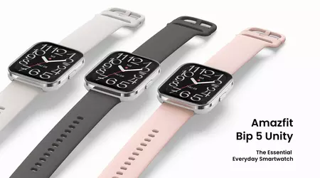 Amazfit Bip 5 Unity: 1,91" LCD-skærm, IP68-klassificeret krop i rustfrit stål og understøttelse af over 120 tilstande for $59