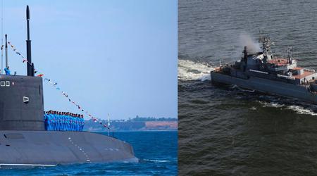 Ukendte missiler angreb et skibsreparationsanlæg på Krim og beskadigede et russisk landingsskib og en ubåd under angrebet.