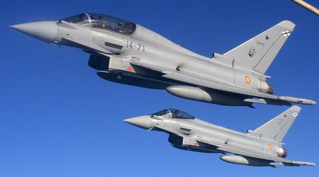 Spanien køber 25 Eurofighter Typhoon-kampfly til en værdi af 1,5 mia. dollars som erstatning for ældre F/A-18 Hornet-jetfly