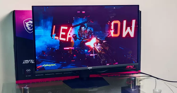 MSI MPG 321URX QD-OLED anmeldelse: 32-tommers ...