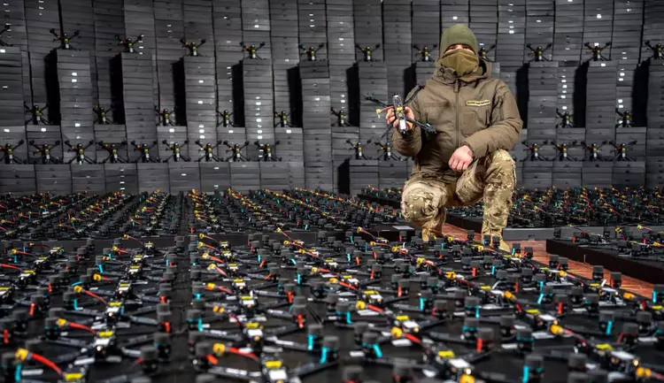 UK sender 100.000 droner til Ukraine: ...