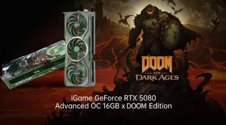Colorful annoncerede RTX 5080 grafikkort i stil med Doom: The Dark Ages