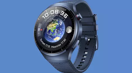 Huawei har afsløret Huawei Watch 4 Pro Ocean Blue med en blå kasse og en rem af fiskenet.