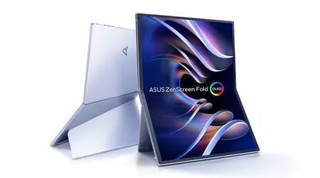 CES 2024: ASUS afslørede ZenScreen Fold OLED MQ17QH-skærmen med en 17,3" fleksibel OLED-skærm