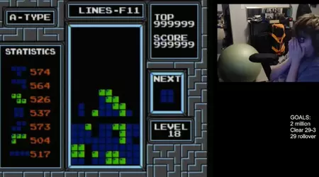 13-årige Willis Gibson fra USA blev den første person til at gennemføre HELE Tetris (video)