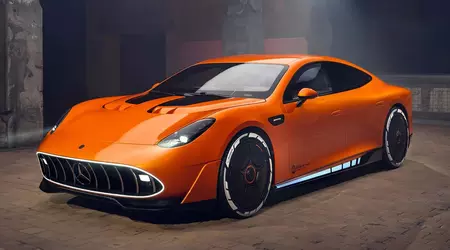 Mercedes har afsløret den 1.360 hk Concept AMG GT XX elektriske supersedan