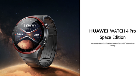 Huawei Watch 4 Pro Space Edition med en titaniumkasse, safirglas og en pris på €649 har fået sin globale debut