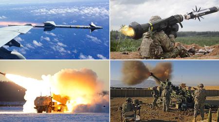 AIM-9M Sidewinder-missiler, GMLRS præcisionsstyrede projektiler til HIMARS, artilleriammunition og Javelin anti-tank-missiler - USA annoncerer ny hjælpepakke til Ukraine på 250 millioner dollars
