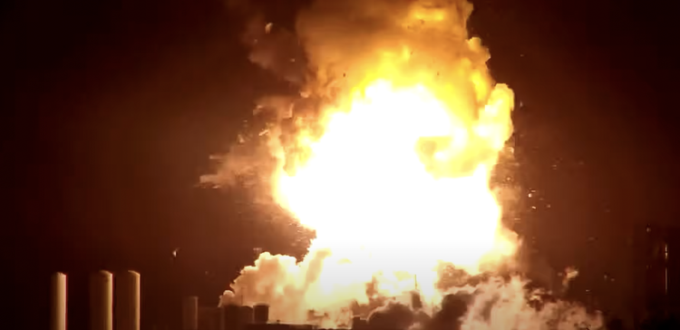 Elon Musks Starship-raket eksploderer under forberedelse ...