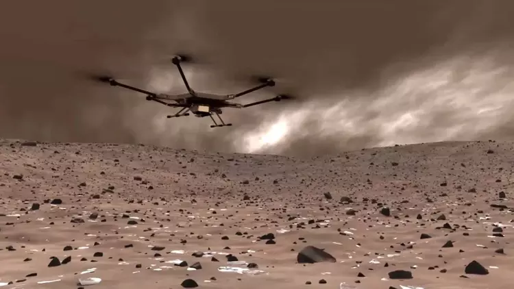 NASA udvikler Mars Chopper, en flyvende ...