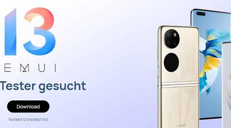 Huawei lancerer EMUI 13-test til Huawei P50 Pocket, Huawei P50 Pro, Huawei Nova 10 og andre smartphones i Europa