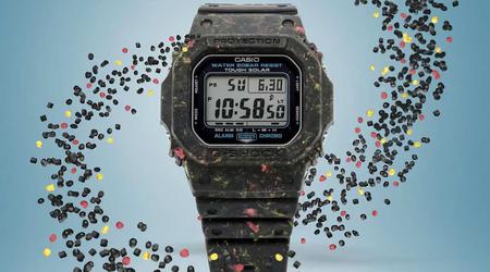 Casio har introduceret G-5600BG-1: et ur, der er lavet af genbrugsaffald til $199